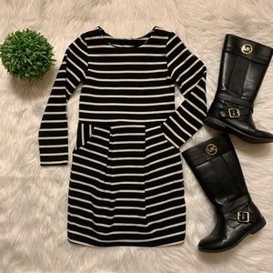 Stripped Dress with Pockets